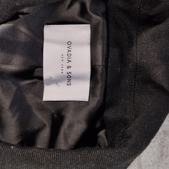 Ovadia & Sons Eisenhower Military Wool Jacket New York Large Black - Picture 7 of 11